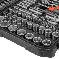 Набор инструментов Dnipro-M Ultra 1/2 1/4 S2 S-Lock 112pcs фото №2 — интернет-магазин Desire.md