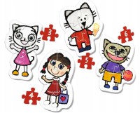 Пазл Trefl 4in1 Happy Kittykit (36088)