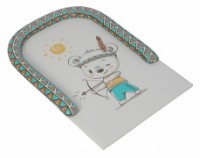 Пеленальная доска Polini Kids Храбрый мишка с бортиками фото №2 — интернет-магазин Desire.md