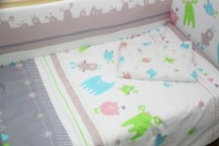 Детское постельное белье Polini Kids Монстрики 7 предметов 140х70 фото №3 — интернет-магазин Desire.md