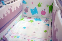 Детское постельное белье Polini Kids Монстрики 7 предметов 140х70 фото №5 — интернет-магазин Desire.md