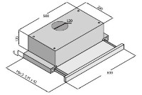 Вытяжка Fabiano Slim 60 Inox фото №2 — интернет-магазин Desire.md