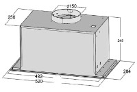 Вытяжка Fabiano Tempo 520 Inox фото №3 — интернет-магазин Desire.md