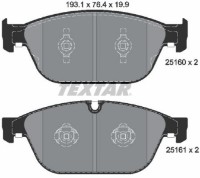 Set placute frână TEXTAR 2516002 imaginea #2 — magazin online Desire.md