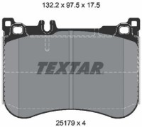 Set placute frână TEXTAR 2517903 imaginea #2 — magazin online Desire.md