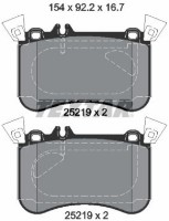 Set placute frână TEXTAR 2521905 imaginea #2 — magazin online Desire.md