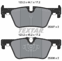 Set placute frână TEXTAR 2530701 imaginea #2 — magazin online Desire.md