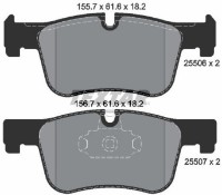 Set placute frână TEXTAR 2550601 imaginea #2 — magazin online Desire.md