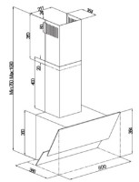 Вытяжка Fabiano Prisma 80 White фото №3 — интернет-магазин Desire.md