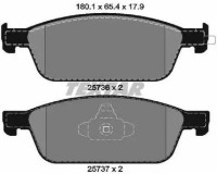 Set placute frână TEXTAR 2573601 imaginea #2 — magazin online Desire.md