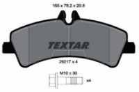 Комплект тормозных колодок TEXTAR 2921702 фото №2 — интернет-магазин Desire.md