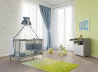 Кроватка Polini Kids Simple 101 Cерый фото №2 — интернет-магазин Desire.md
