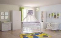 Кроватка Polini Kids Simple 101 Белый фото №3 — интернет-магазин Desire.md