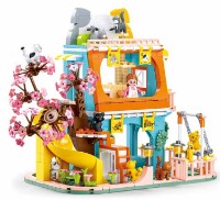 Set de construcție Sluban Girls Dream: Cat House (B1089)