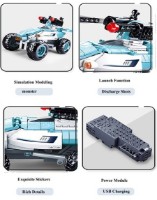 Set de construcție Sluban Power Bricks: Snowmobile Car (B0992) imaginea #2 — magazin online Desire.md