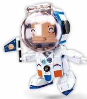 Set de construcție Sluban Qbricks Astronaut (B0761X) imaginea #1 — magazin online Desire.md