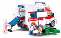 Set de construcție Sluban Town: Ambulance (B1065) imaginea #2 — magazin online Desire.md