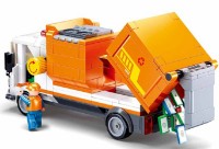 Set de construcție Sluban Town: Garbage Truck (B1066) imaginea #2 — magazin online Desire.md