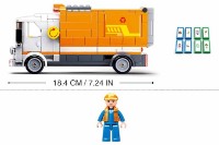 Set de construcție Sluban Town: Garbage Truck (B1066) imaginea #4 — magazin online Desire.md