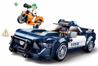 Set de construcție Sluban Town: Police Car (B1063)