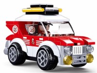 Set de construcție Sluban Town: Pullback Rally Car (B1083) imaginea #3 — magazin online Desire.md