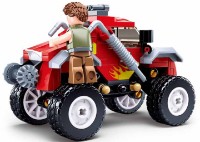 Set de construcție Sluban Town: Red SUV (B1105) imaginea #2 — magazin online Desire.md