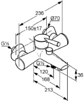 Baterie pentru cadă Kludi Kido (394450575) imaginea #3 — magazin online Desire.md