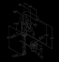 Смеситель для умывальника Kludi Zenta (420250575) фото №2 — интернет-магазин Desire.md