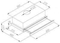 Вытяжка Ciarko SL-S II 60 White Glass фото №2 — интернет-магазин Desire.md