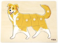 Пазл Viga Montessori Puzzle Dog (44611)