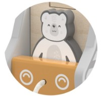 Sortator PolarB Pull-Along Shape Sorting Truck (44041) imaginea #3 — magazin online Desire.md