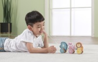 Jucarie de impins si tras PolarB Pull-Along Зверята (44023) imaginea #5 — magazin online Desire.md