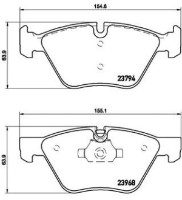 Set placute frână Brembo P 06 036 imaginea #2 — magazin online Desire.md