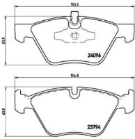 Set placute frână Brembo P 06 040 imaginea #2 — magazin online Desire.md