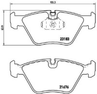 Set placute frână Brembo P 06 043 imaginea #2 — magazin online Desire.md