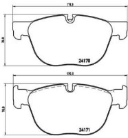 Set placute frână Brembo P 06 049 imaginea #2 — magazin online Desire.md