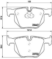 Set placute frână Brembo P 06 056 imaginea #2 — magazin online Desire.md