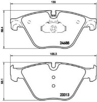 Set placute frână Brembo P 06 074 imaginea #2 — magazin online Desire.md