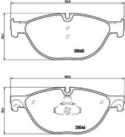 Set placute frână Brembo P 06 076 imaginea #2 — magazin online Desire.md
