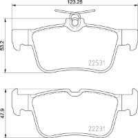 Set placute frână Brembo P 24 175 imaginea #2 — magazin online Desire.md