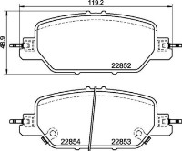 Set placute frână Brembo P 28 097 imaginea #2 — magazin online Desire.md