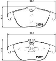 Set placute frână Brembo P 50 104 imaginea #2 — magazin online Desire.md