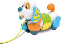 Jucarie de impins si tras Clementoni Pull Along Dog (17262) imaginea #1 — magazin online Desire.md