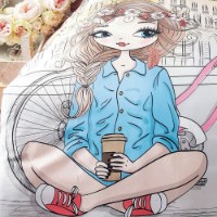 Постельное бельё Issimo Cozy Single Girl фото №2 — интернет-магазин Desire.md