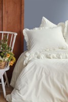 Lenjerie de pat Issimo Frill Double Vanilla imaginea #4 — magazin online Desire.md