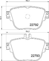 Комплект тормозных колодок Brembo P 50 141 фото №2 — интернет-магазин Desire.md