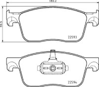 Set placute frână Brembo P 61 134 imaginea #2 — magazin online Desire.md