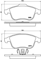 Set placute frână Brembo P 68 047 imaginea #2 — magazin online Desire.md