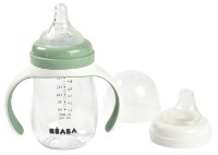 Бутылочка для кормления Beaba 2in1 Sage Green 210ml (913531)