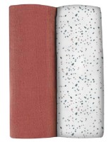 Пелёнки Beaba 2pcs Hot Sauce/Terrazzo фото №1 — интернет-магазин Desire.md